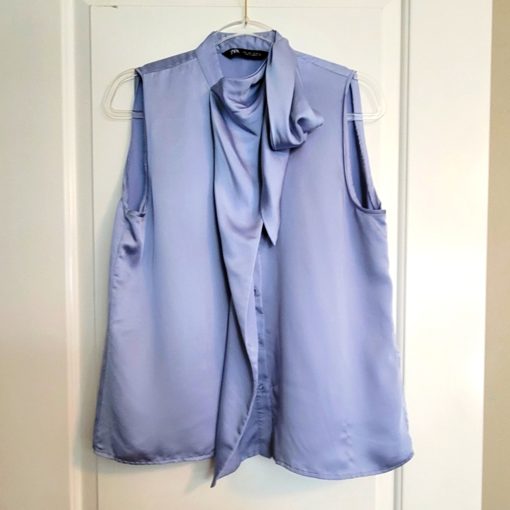 Zara silky blouse